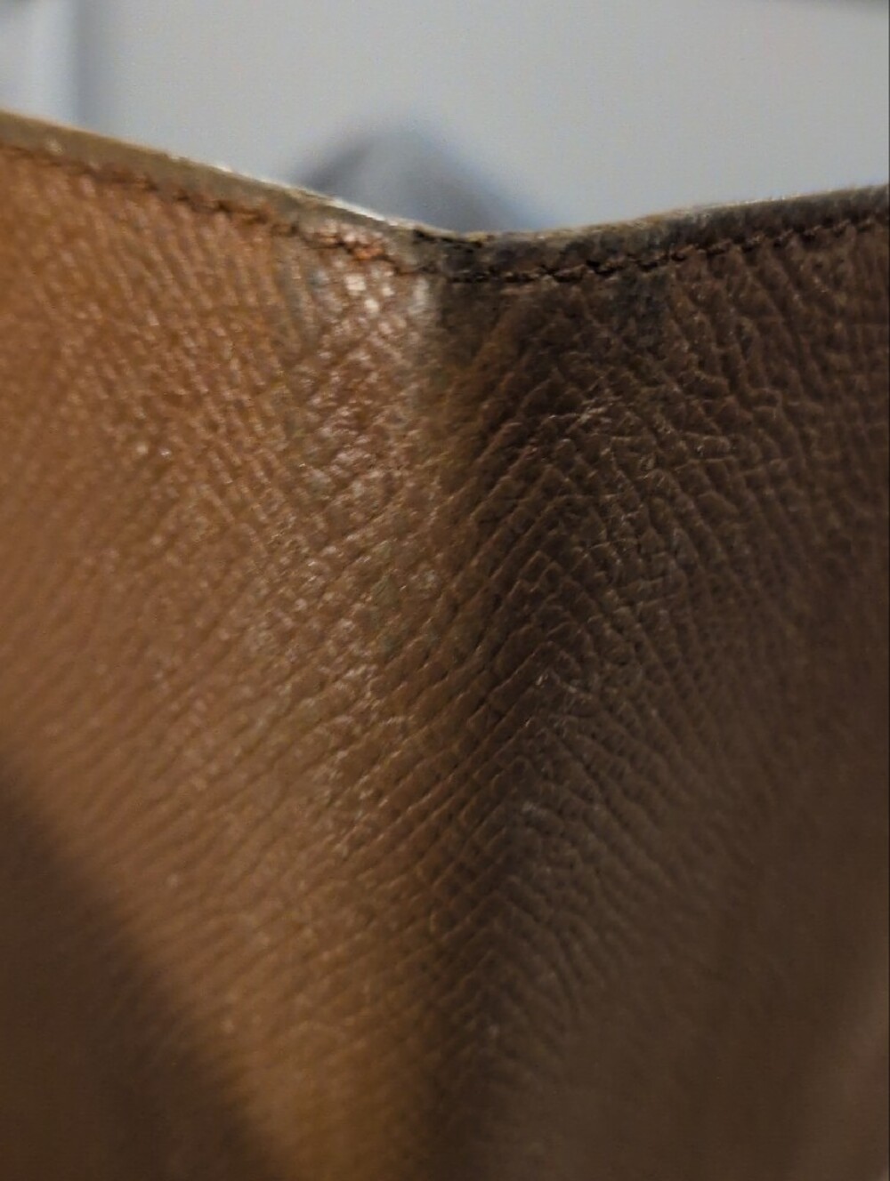 BVLGARI Vintage Classico Leather Compact Bifold Wallet Camel Tan Gold - Picture 5 of 12